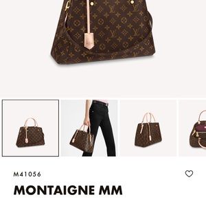 AUTHENTIC LOUIS VUITTON MONTAIGNE MM